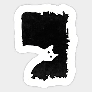 Mysterious Cat Sticker